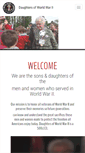 Mobile Screenshot of daughtersofww2.org
